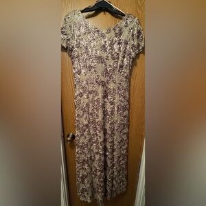 Elegant Floral formal dress